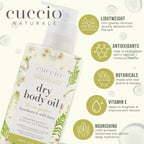 Cuccio Naturale Hydrating Dry Body Oil – Lily & Italian Jasmine, Fast‑Absorbing - Image 3