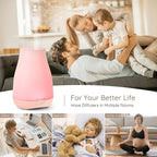 Homeweeks Diffusers, 100ml Colorful Essential Oil Diffuser - Image 2
