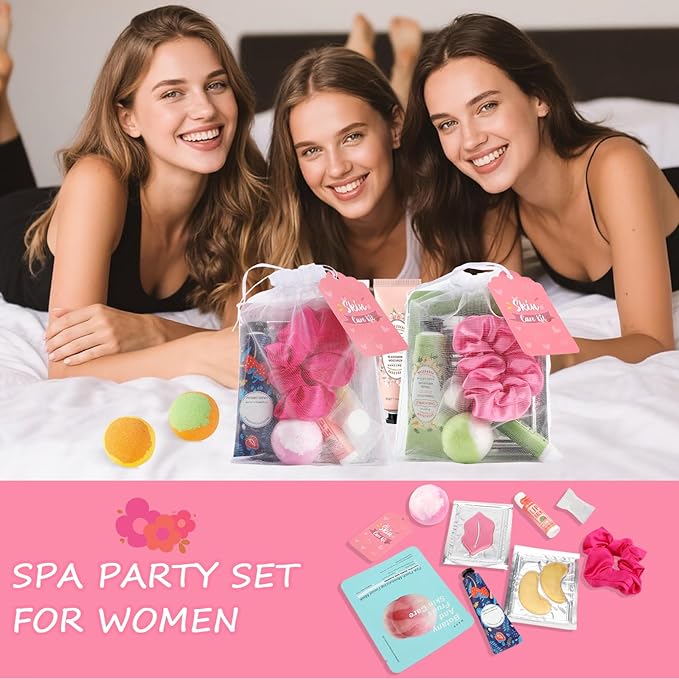 120PCS Spa Party Supplies for Girls, Include Facial Masks, Lip Mask, Under Eye - Image 4