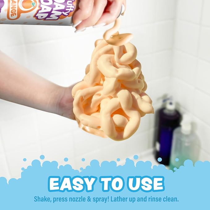 Tub Works® Fluffy Foam Soap, Variety 6 Pack | Shape, Mold & Create Bath Art - Image 6