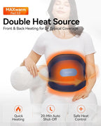 IKEEPFIT Portable Heating Pad for Back, Cordless Wearable Heat Belt - Image 8