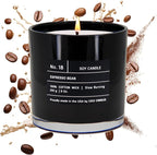 Lulu Candles | Espresso Bean | Luxury Scented Soy Jar Candle | Hand Poured in by LULUCANDLES