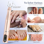 TUOBEO Cordless Nail Drill Electric Rechargeable File Kit, Professional Efile - Image 3