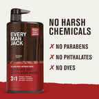 Every Man Jack Cedar + Red Sage Mens 3-in-1 All Over Wash - Image 6