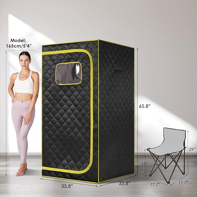 Portable Infrared Sauna, Full Size Far Infrared Sauna, One Person Sauna Tent - Image 2