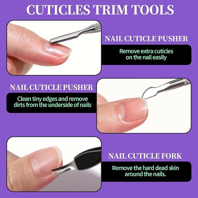 FANDAMEI Nail Buffer and Shine Kit, Nail Care Kit, Nail Buffer Kit, Nail Buffers - Image 5