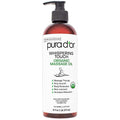 PURA D'OR 16 Oz Organic Massage Therapy Oil USDA Certified Body Moisturizer & by PURADOR