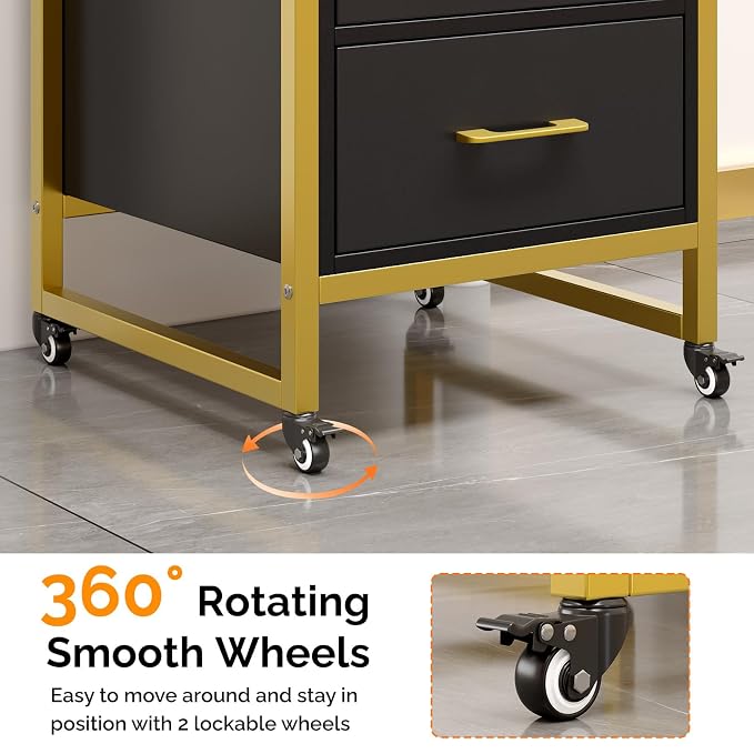 OmySalon Salon Trolley Cart, Hair Styling Station - Image 7