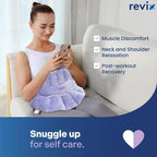 REVIX Heated Neck Wrap Microwave Heating Pad - Image 6