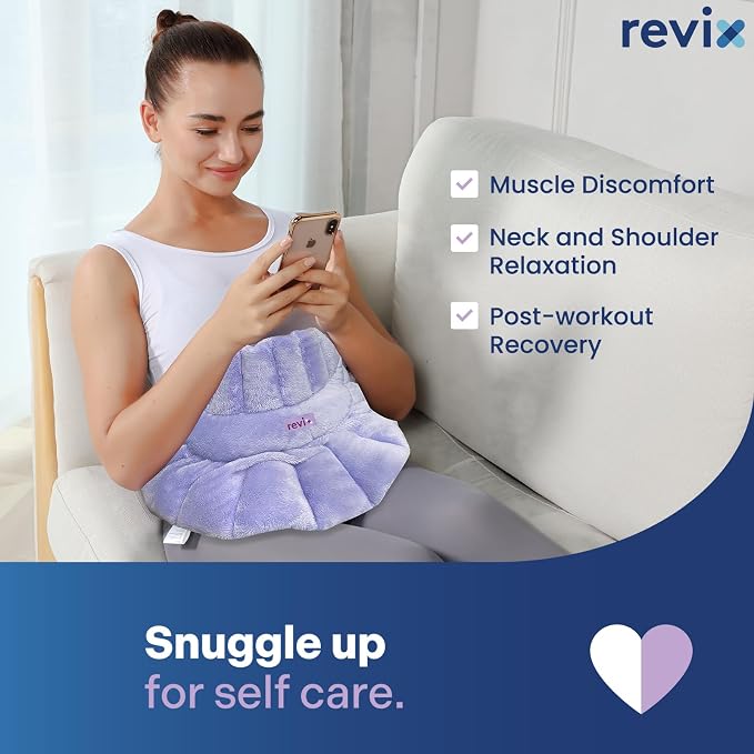 REVIX Heated Neck Wrap Microwave Heating Pad - Image 6