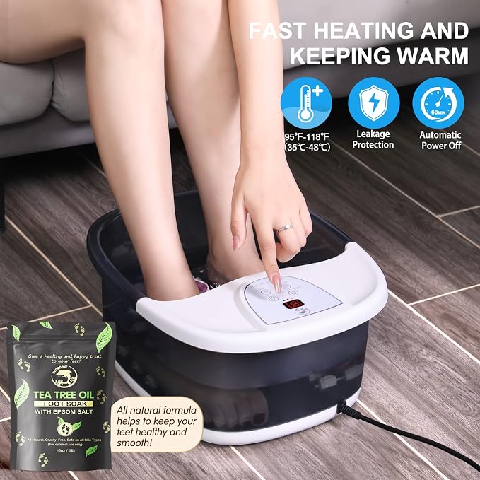 ECARBME Foot Spa Bath Massager - Image 9