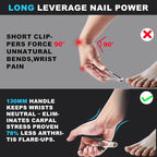 Wanmat Toenail Clippers, Professional Thick & Ingrown Nail Clippers - Image 5