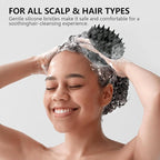 2 in 1 Silicone Brush, BEAUTAIL Body Shower Scrubber and Scalp Hair Massager - Image 4