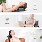 Boriwat Back Massager with Heat, Neck Massager - Image 8