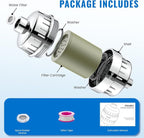 Ryamen Heavy Duty Shower Filter, Shower Water Filter, 99% REMOVAL Shower Head - Image 9