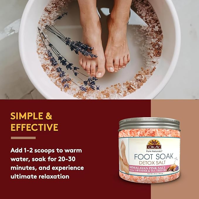 OKAY Foot Soak Detox Salt - Image 7