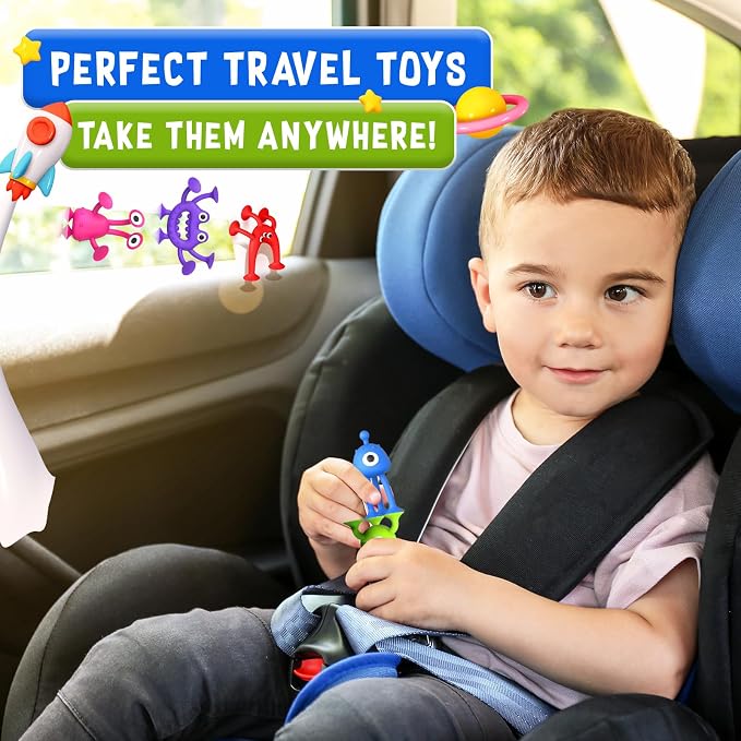 Baby Bath Toys Suction Toy: No Hole Bath Toy - Image 3