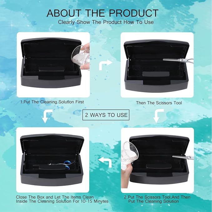 Nail Tool Sterilizer Box, Plastic Sterilizing Tray, The Disinfection Box - Image 6