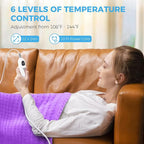 NOWWISH Heating Pad for Back, Period Cramps, 12x24 Inches Electric Throw - Image 4