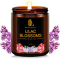 Lilac Blossom Scented Candles, Lilac Blossom Candle, Aromatherapy Candle Gifts by DLDREAMYDEWLA