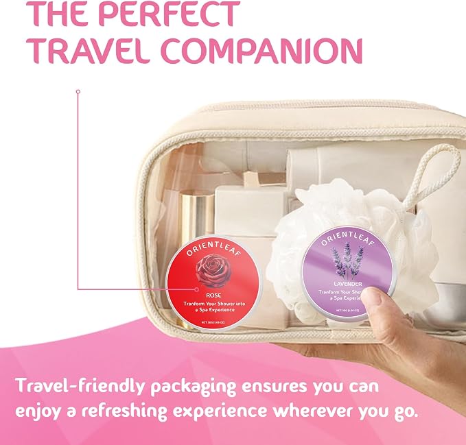 ORIENTLEAF Shower Steamers Aromatherapy, Self Care Birthday Gifts - Image 6