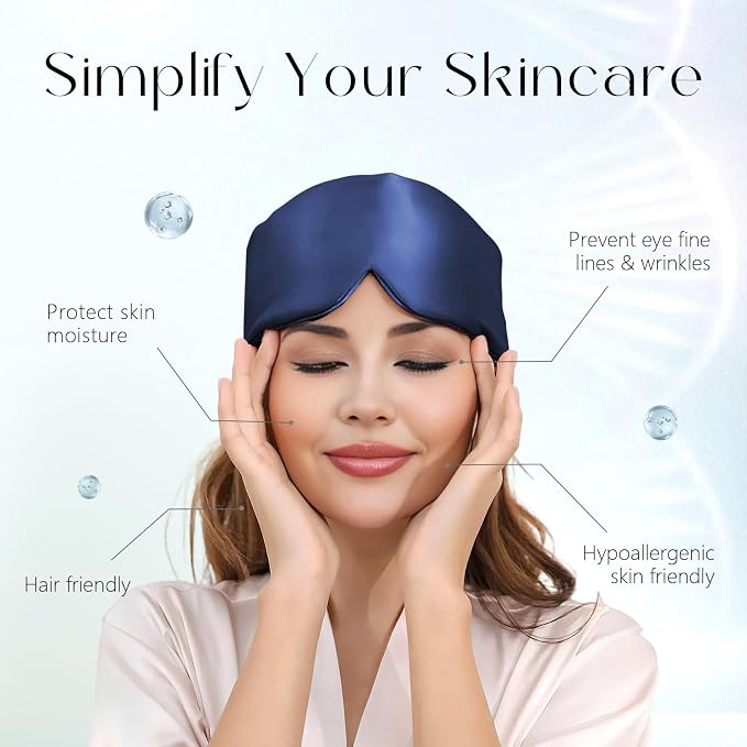ZIMASILK 100% 22 Momme Mulberry Silk Sleep Mask - Image 3