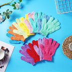 24 pcs Exfoliating Shower Gloves, Double Sided Exfoliating Bath Gloves Deep - Image 6