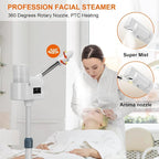 Professional Facial Steamer, Face Steamer Upgrade PTC Heating, Esthetician - Image 4