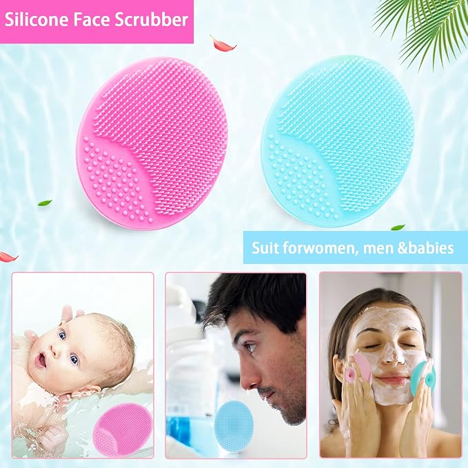 6 PCS Silicone Face Scrubber Brush Set - Image 3
