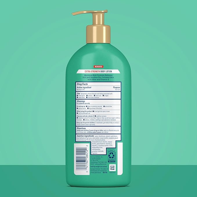 Gold Bond Medicated Extra Strength Body Lotion, Moisturizes, Relieves & Soothes - Image 3