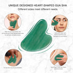 Jade Roller for Face, Facial Roller Massager Skin Care Tool, Gua Sha Facial - Image 5
