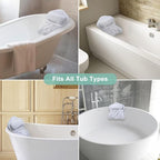 Bath Pillow for Tub, Bathtub Pillow, Bath Pillows for tub Neck and Back Support - Image 5