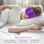 Kids Sleep Mask Eye Cover, 100% Real Natural Pure Silk Eye Mask - Image 5