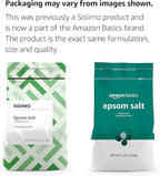 Amazon Basics Epsom Salt Soaking Aid, Eucalyptus Scented, 3 Pound - Image 2