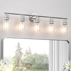 Espird Bathroom Vanity Light Fixtures Polished Chrome Bathroom Lighting Fixture by Espird