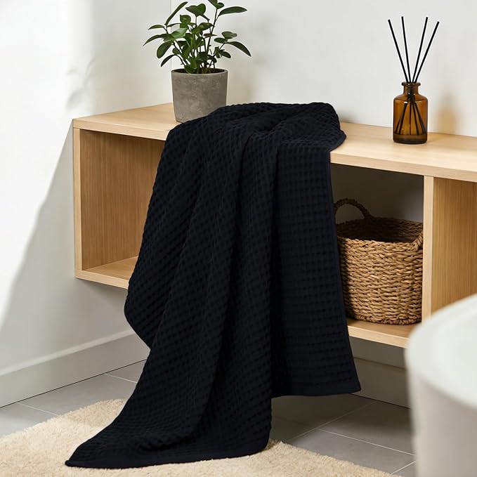 Jacquotha Waffle Bath Towel Set of 2 - Image 2