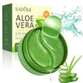 Aero Zen Aloe Vera Eye Mask- 60 PCS Aloe Vera Under Eye Patches-Under Eye by Unknown