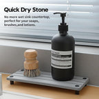 Razborci 2 Pack Fast Drying Water Absorbing Diatomite Stone Mat Tray - Image 3