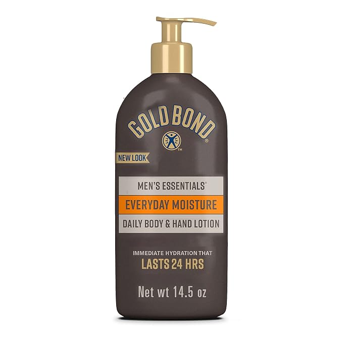 Gold Bond Men's Essentials Everyday Moisture Daily Body & Hand Lotion by GoldBond