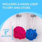 IMPRESA Mesh Bath & Shower Loofah Sponges - Image 5