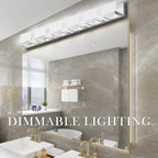 Tipace 6 Lights Dimmable LED Modern Vanity Lights - Image 5