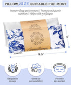 Lavender Eye Pillow for Relaxation, Sleep – Weighted Eye Mask for Headache - Image 6