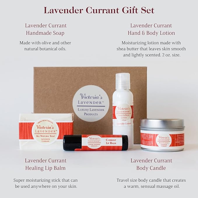 Victoria's Lavender Natural Body Products Gift Set - Image 2
