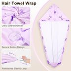 Unicorn Castle Microfiber Hair Towel - Image 5
