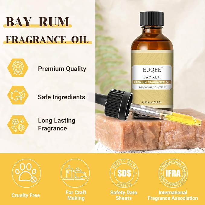 EUQEE Bay Rum Fragrance Oil - Image 2