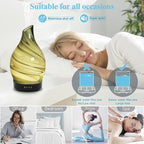 Essential Oil Diffuser 150ML, Glass Aromatherapy Diffuser - Image 6