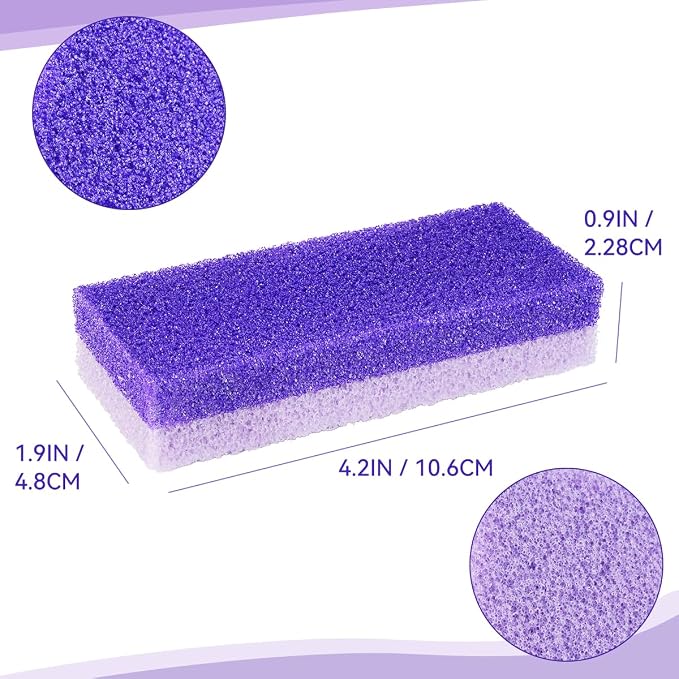 4 Pcs Foot Pumice Stone and Scrubber - Image 3