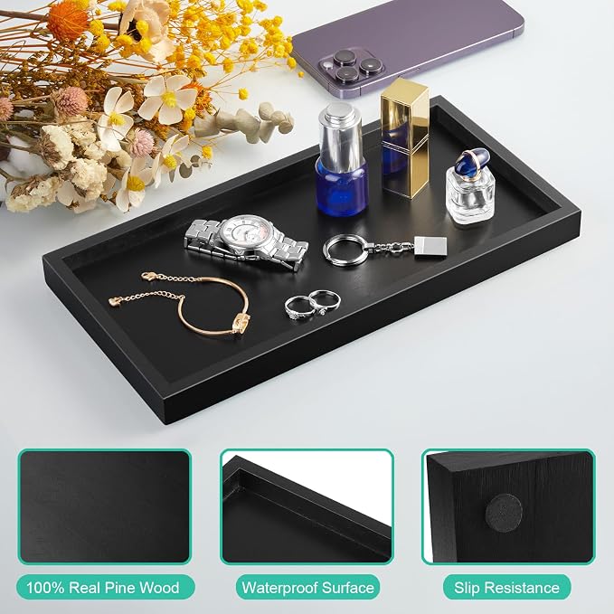 ALELION 11.7" Bathroom Vanity Tray - Image 4