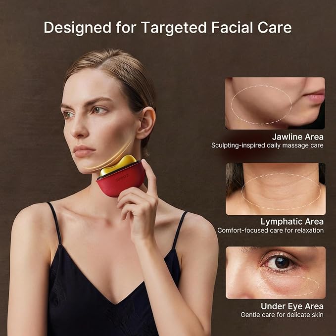 ZDEER LED Red Light Therapy for Face & Neck Massager Facial Care Device – - Image 3