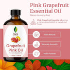 SVA Grapefruit Essential Oil Pink – 4 Fl Oz – 100% Natural Grapefruit Oil - Image 2